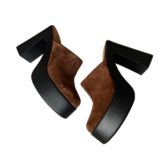GB NWT Suede So Chic Platform Mule - Picture 3 of 8